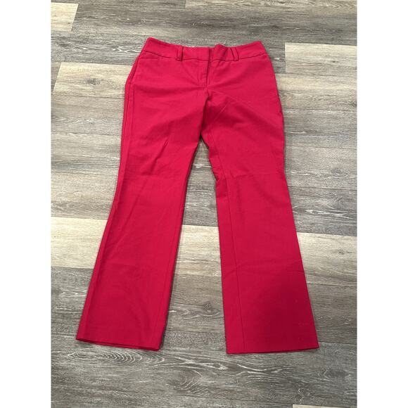 7th Ave Design Studio New York and Company Fuscia Pink Dress Pants 10 Average - Picture 1 of 3